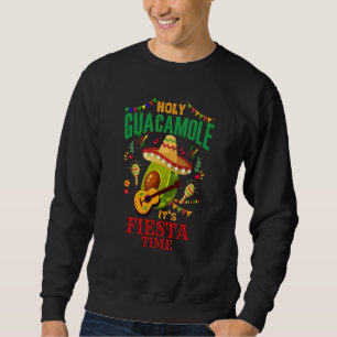 Sweatshirt Cinco De Mayo Mexicaine Saint Guacamole Fiesta Tim