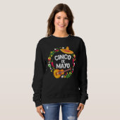 Sweatshirt Cinco De Mayo Mexican Fiesta Party  Cinco De Mayo  (Devant entier)