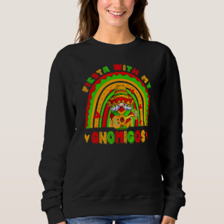 Sweatshirt Cinco De Mayo Party Rainbow Fiesta avec mon Gnomig