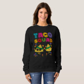 Sweatshirt Cinco De Mayo Taco Squad Mexican Lets Fiesta  Men  (Devant entier)