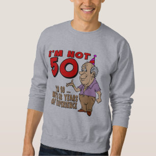Sweatshirt Cinquantième cadeaux d'anniversaire expérimenté