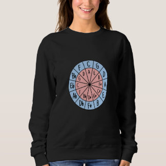 Sweatshirt Circle Of Fifths Music Nerd