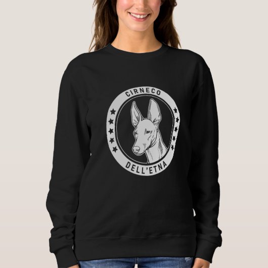 Sweatshirt Cirneco Dell'etna Fan (Devant)
