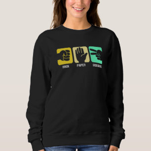 Sweatshirt Ciseaux de papier rocheux