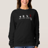 Sweatshirt Ciseaux de papier rocheux Table scie bois (Devant)