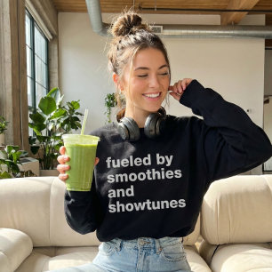 Sweatshirt Citation amusante pour les amateurs de smoothie et