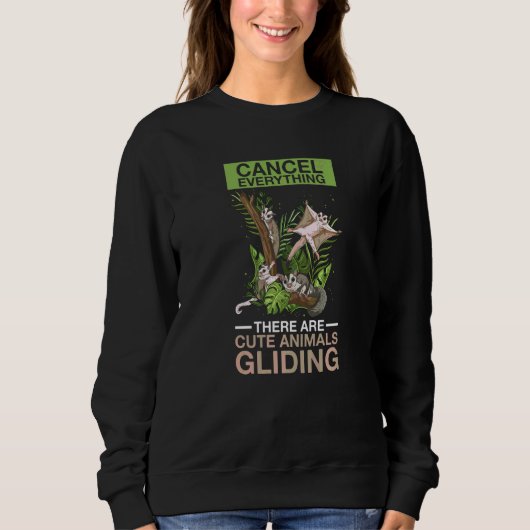 Sweatshirt Citation Australienne De Planeur De Sucre Pour Un (Devant)