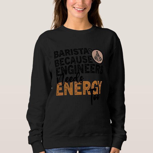 Sweatshirt Citation café Addict Cool Café 2 (Devant)