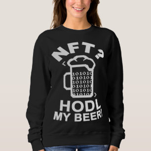 Sweatshirt Citation d'artiste et de collectionneurs NFT pour