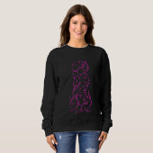 Sweatshirt Citation de calligraphie arabe (Devant entier)