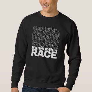Sweatshirt Citation de coureur motivé en formation - Course