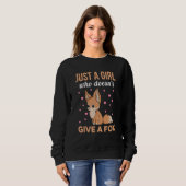 Sweatshirt Citation De Fennec Vixen Pour Un Expert Fennec Fox (Devant entier)