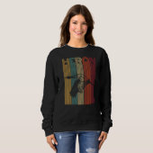 Sweatshirt Citation De Heron Pour Un Heron (Devant entier)