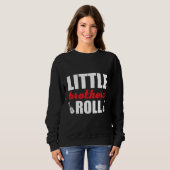 Sweatshirt Citation de musique Little Brothers Roll Rock´n Ro (Devant entier)