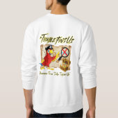 Sweatshirt citation de perroquet de pirates (Dos)