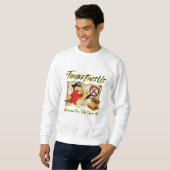 Sweatshirt citation de perroquet pirate (Devant entier)