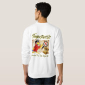 Sweatshirt citation de perroquet pirate (Dos entier)