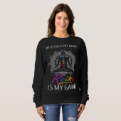 Sweatshirt Citation de praticien Reiki pour Lightworker et Ho (Devant entier)