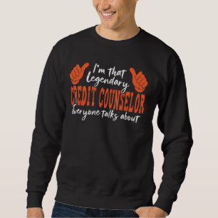 Sweatshirt Citation de profession amusante Opérateur de grue
