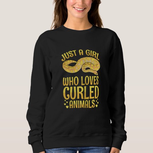 Sweatshirt Citation de Python Balle Banane pour Femme pour un (Devant)