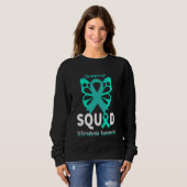 Sweatshirt Citation de support pour la sensibilisation au scl (Devant entier)
