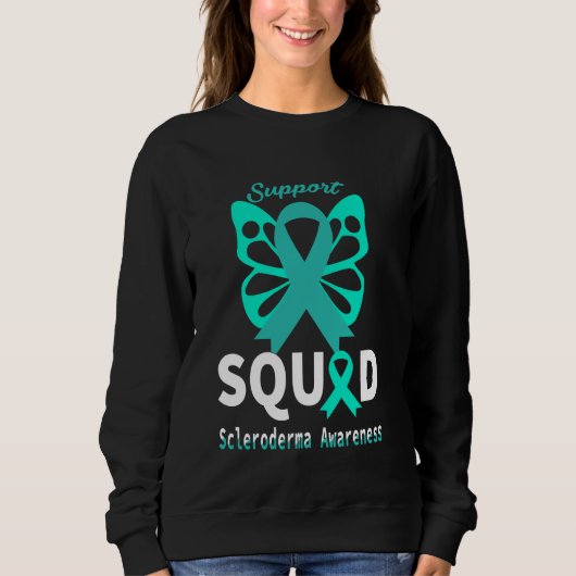 Sweatshirt Citation de support pour la sensibilisation au scl (Devant)