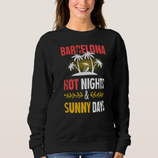 Sweatshirt Citation de vacances pour la fête des nuits de Bar