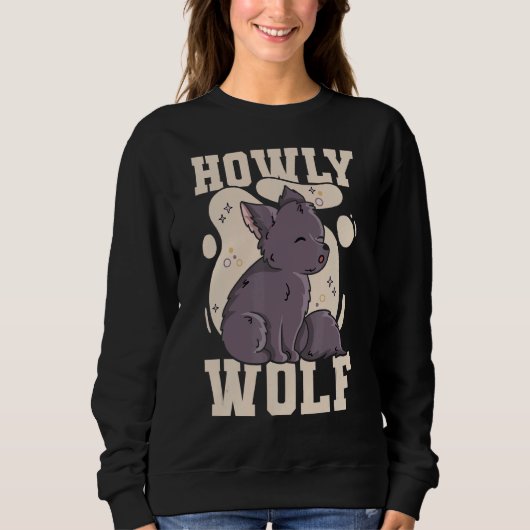 Sweatshirt Citation De Wolf Pour Un Expert Wolf (Devant)