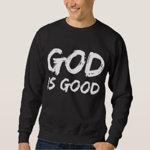 Sweatshirt Citation du culte chrétien audacieux Église des ho