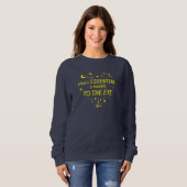 Sweatshirt Citation du Petit Prince (Devant entier)