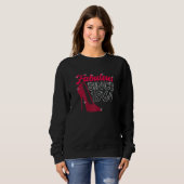 Sweatshirt Citation Fabuleuse d'anniversaire pour les femmes (Devant entier)