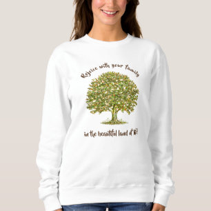 Sweatshirt Citation familiale Vêtements, arbre généalogique d