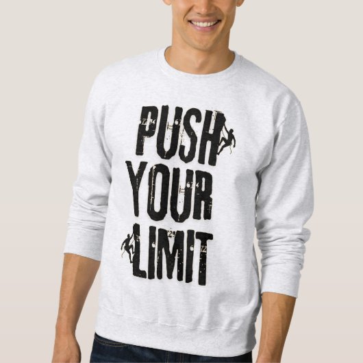 Sweatshirt Citation Motivation Minimaliste (Devant)