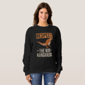 Sweatshirt Citation Wallaby Australienne Pour Un Kangaroo Ex (Devant entier)