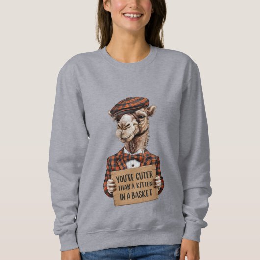 Sweatshirt Citations amusantes (Devant)
