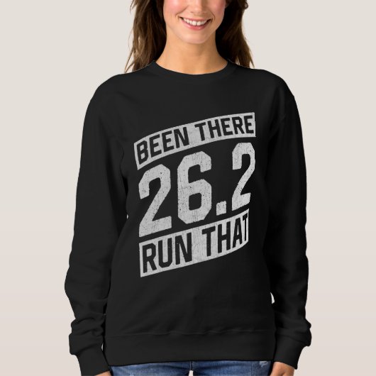 Sweatshirt Citations de course Marathon Runner (Devant)