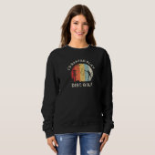 Sweatshirt Citations de Disc Golf Graphique Joueur de Disc Go (Devant entier)