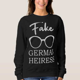 Sweatshirt Citations De Faux Heures De Télévision Allemande