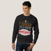 Sweatshirt Citations De Films Fluent Cinéma Nuits (Devant entier)