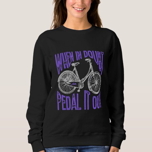Sweatshirt Citations de vélos (Devant)