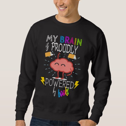 Sweatshirt Citations d'enseignant de Mentalité de Croissance (Devant)