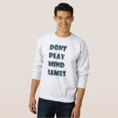 Sweatshirt Citations Texte Style océan (Devant entier)