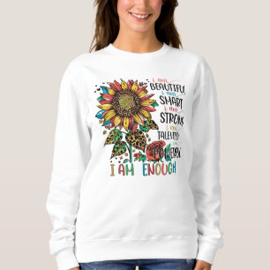 Sweatshirt Cite inspiration mot art