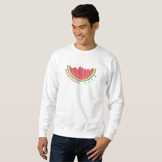 Sweatshirt Cité Pastèque (Devant entier)