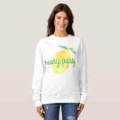 Sweatshirt Citron facile (Devant entier)