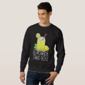 Sweatshirt Citronade Stand Boss Lemon Juice (Devant entier)