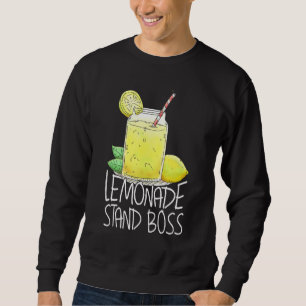 Sweatshirt Citronade Stand Boss Lemon Juice