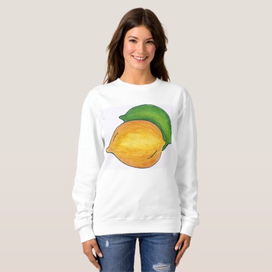 Sweatshirt Citrons citrons citrons citrons citrons citrons ci (Devant entier)