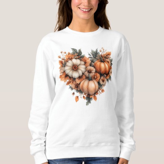 Sweatshirt Citrouille à gogo (Devant)