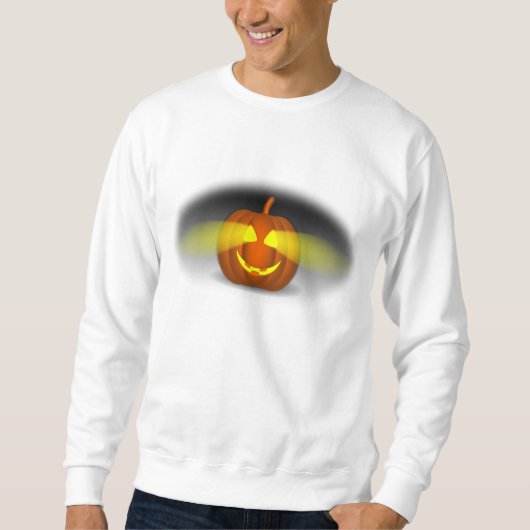Sweatshirt Citrouille brillant - (Devant)